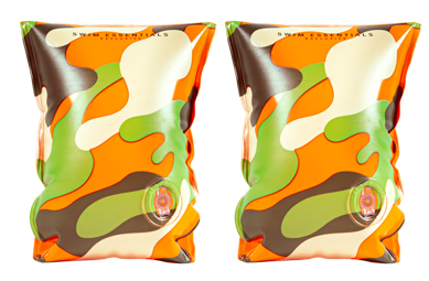 Swim Essentials Zwembandjes 2-6 jaar | Leger