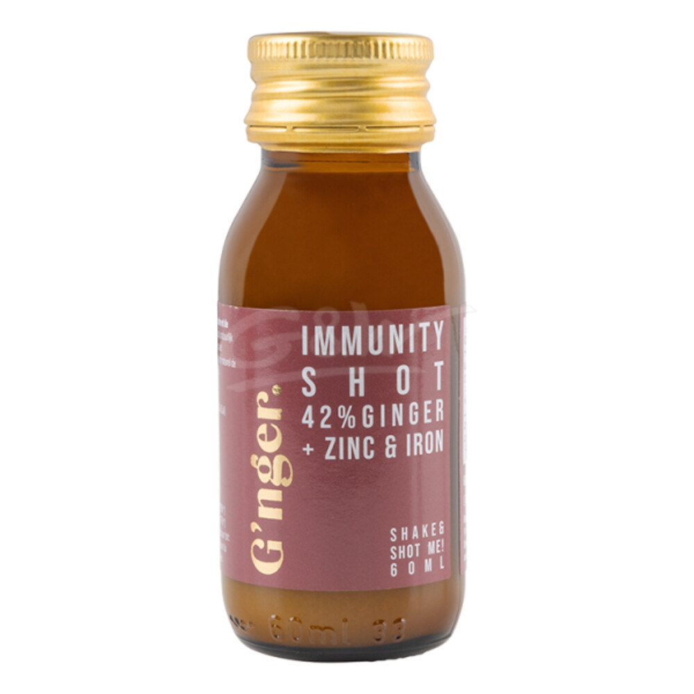3x G'nger Immunity Shot 60 ml