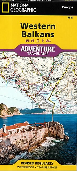 NATIONAL GEOGRAPHIC - 3327 WESTERN BALKANS 1 800 000