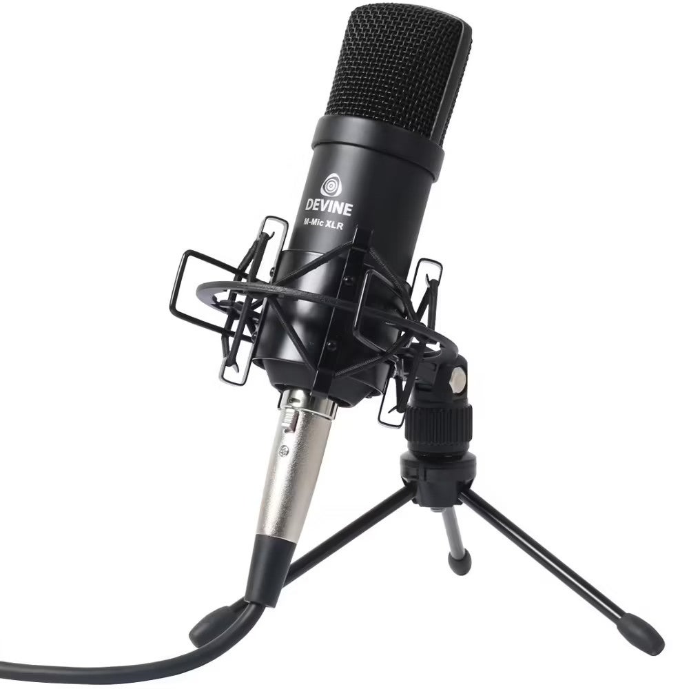 Devine M-Mic Podcast Set Plus studiomicrofoon met USB-Mixer