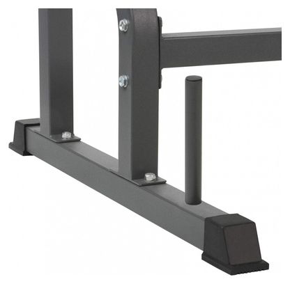 Support pour barres d'haltères longs et disques de poids capacité de charge env. 150 kg en acier 0701160
