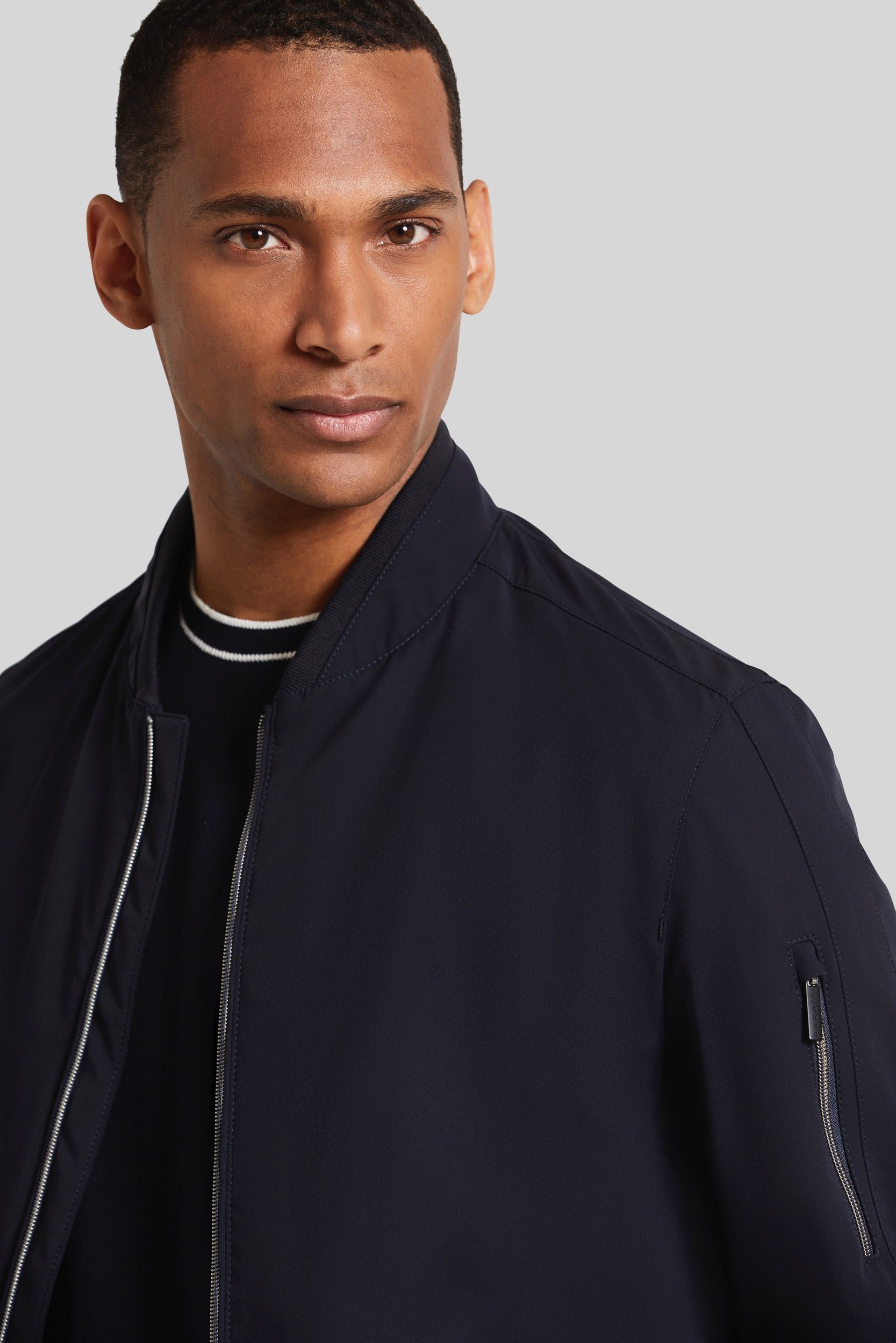 bugatti Blouson ohne Kapuze mit Stretchfunktion