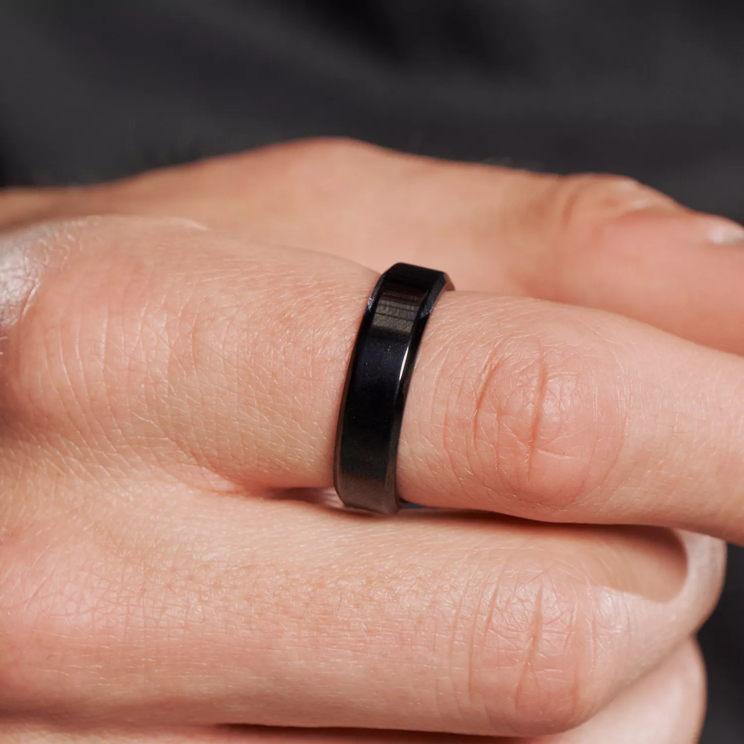 Captena Goosewing Ring Rustfrit Stål DU30019