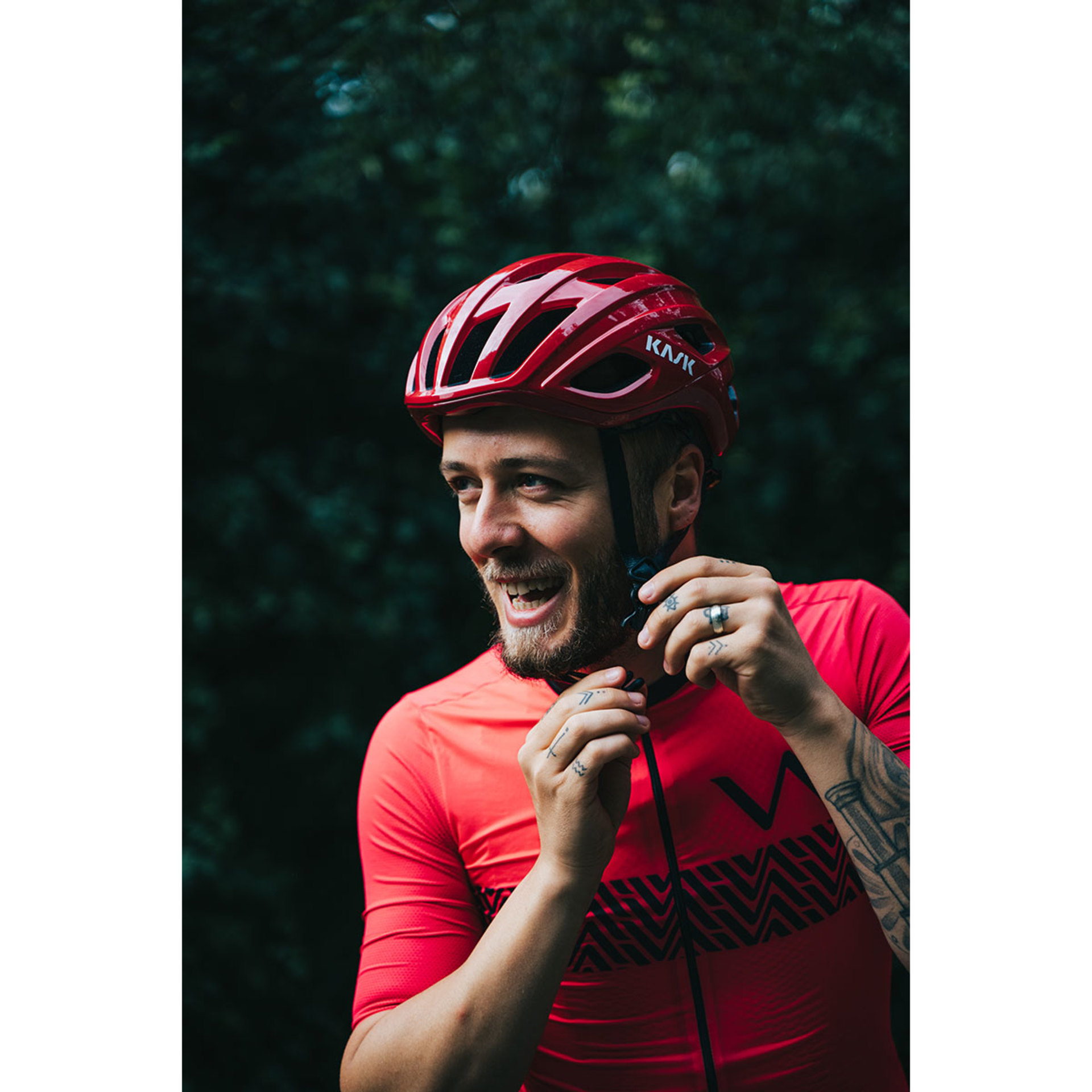 KASK Mojito 3 Race Fietshelm Donkerrood
