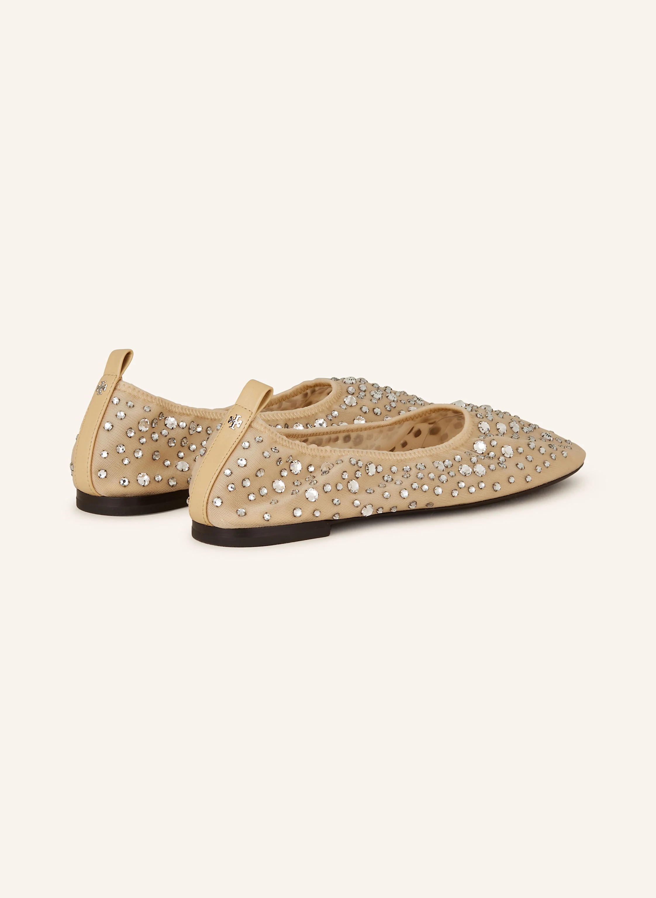 TORY BURCH Ballerinas CRYSTAL mit Schmucksteinen