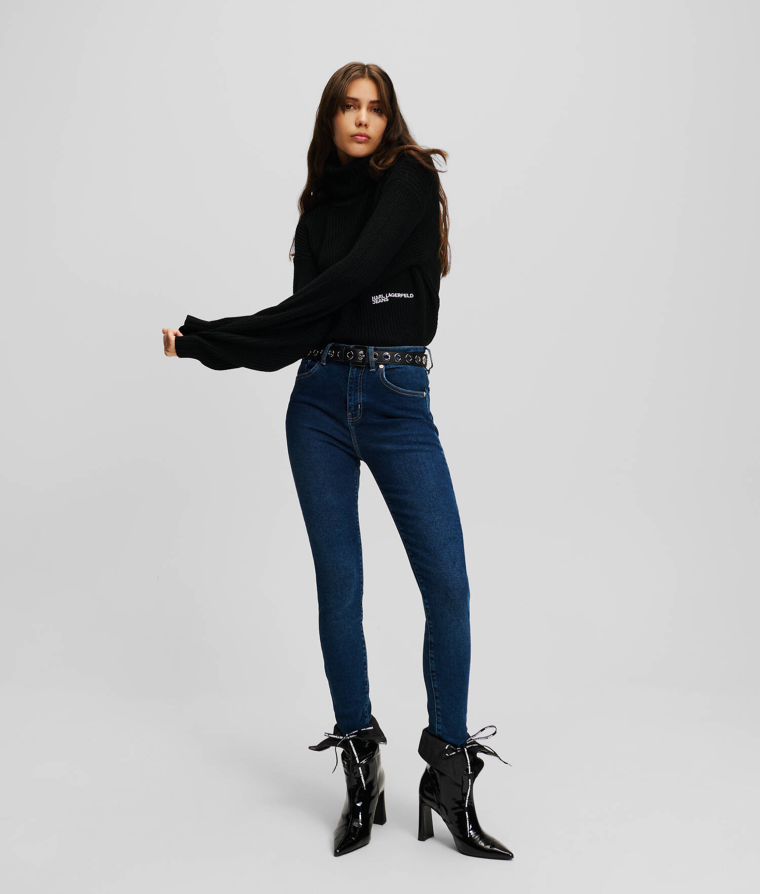 PULL À COL ROULÉ KLJ