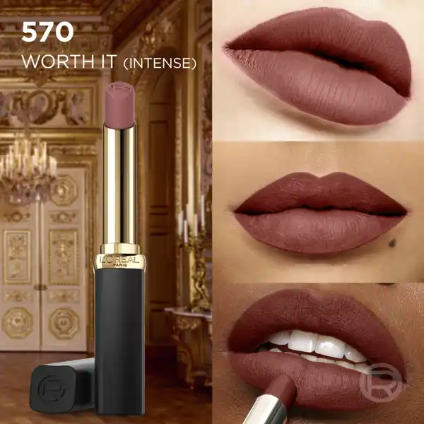 Color Riche Intense Volume Matte Nude 570 Worth It Intense