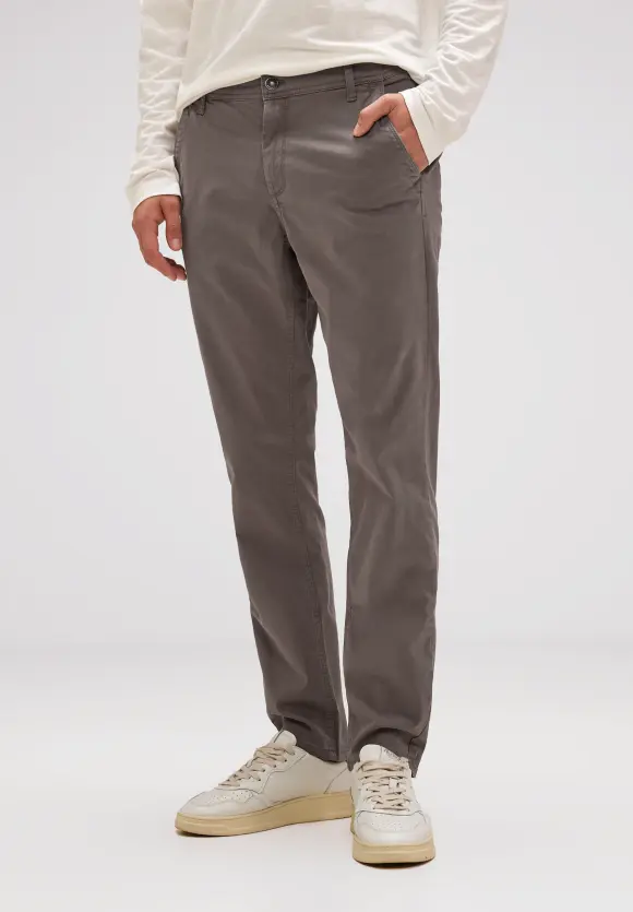 Comfort Chino - dark dull sand