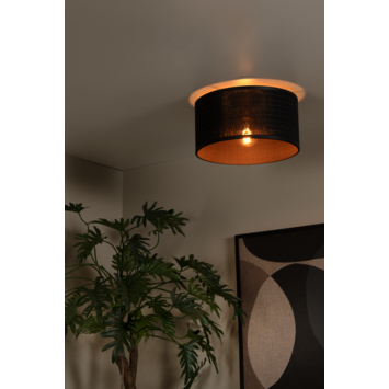 Lucide plafonnière Tagalog 40W zwart
