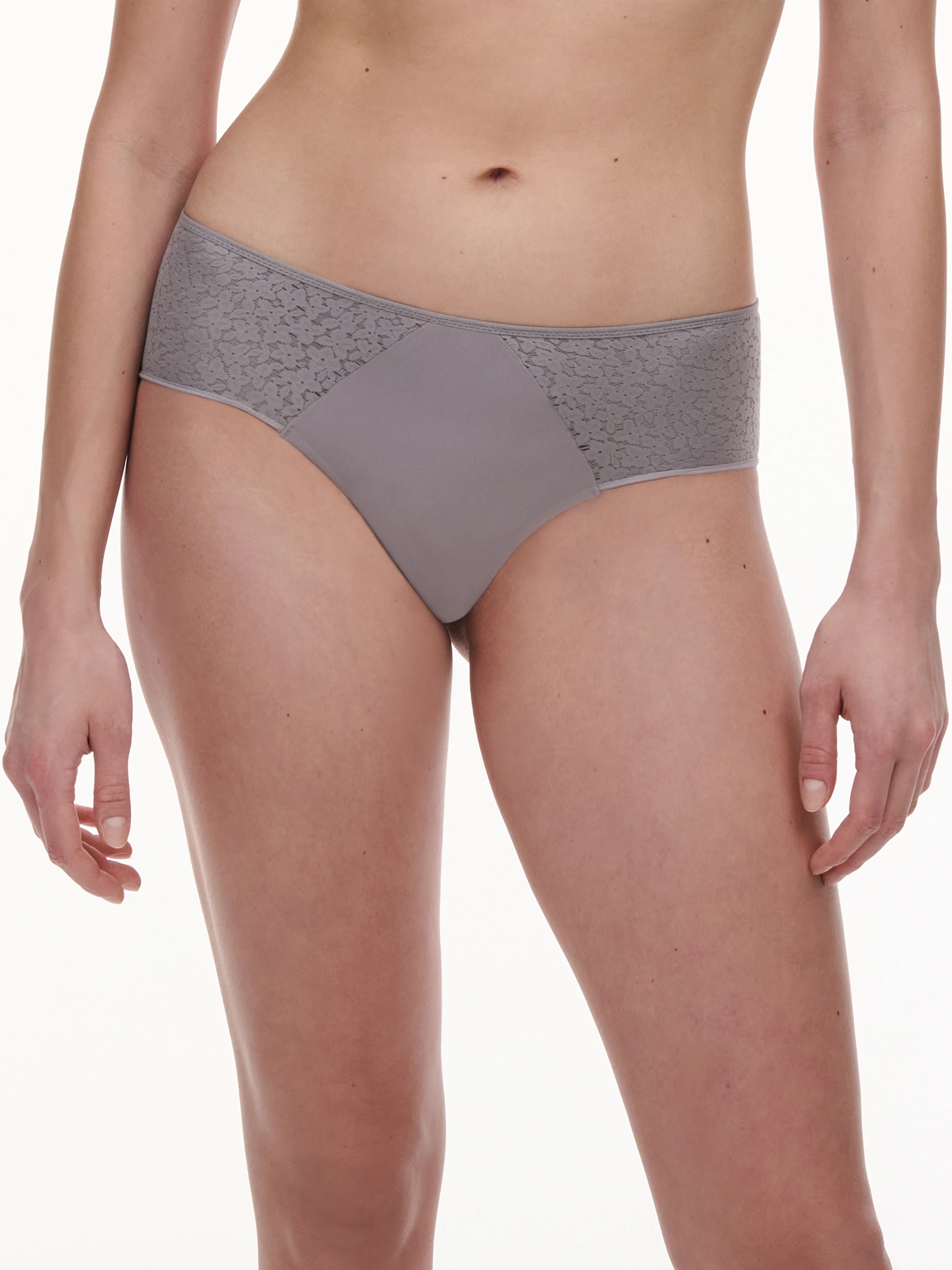 NORAH - Shorty en dentelle | Gris