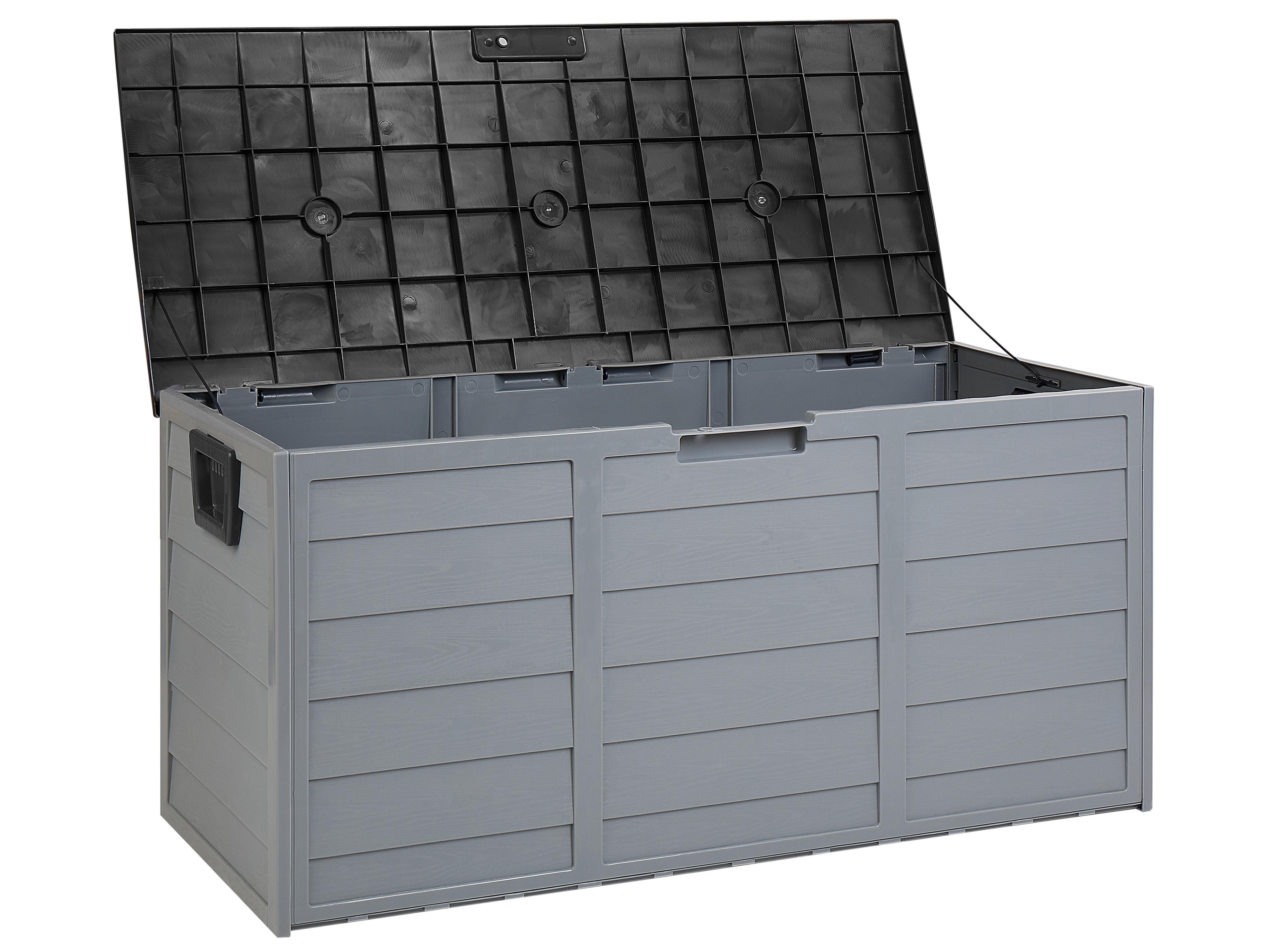 Kussenbox LOCARNO 112 cm 50 cm Zwart
