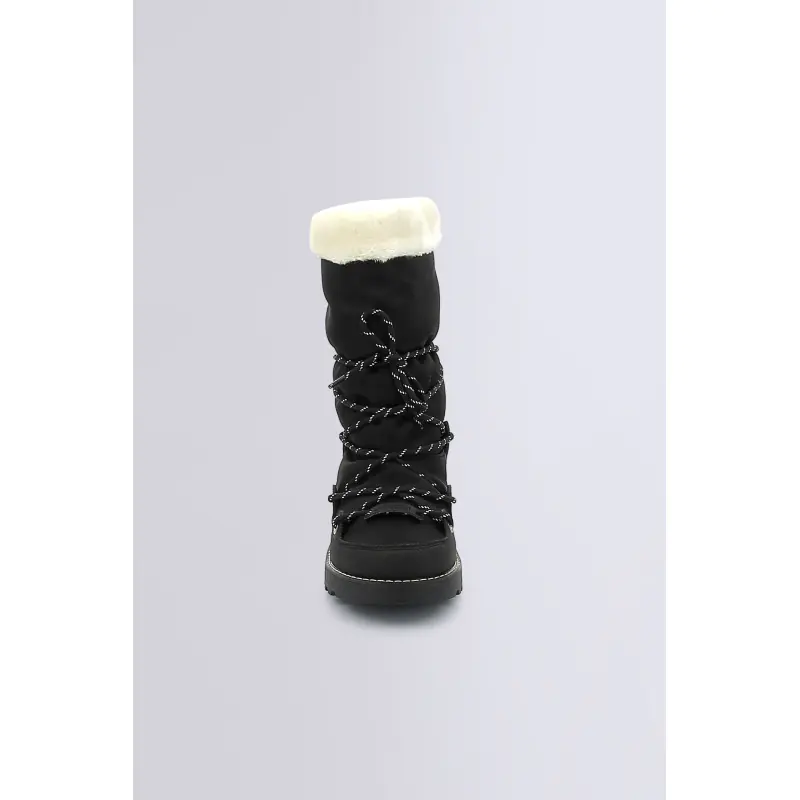 KICK NEOSNOW NOIR BOTTINES Nylon Femme