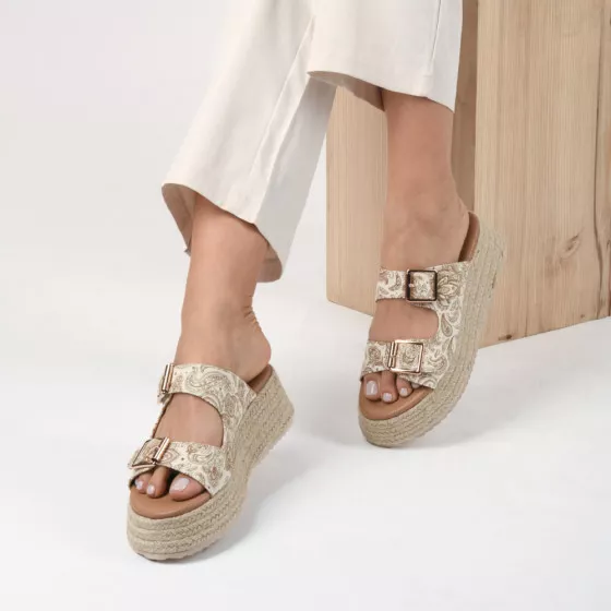 Mules BEIGE MERRY SCOTT