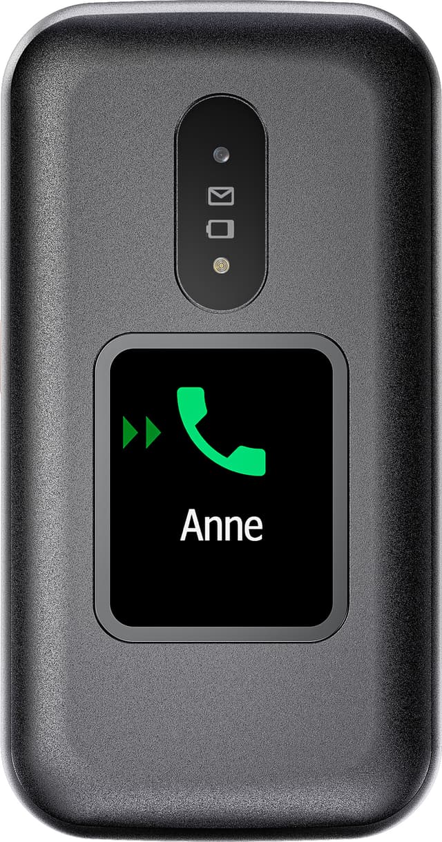 Doro 2881 mobiltelefon (sort)
