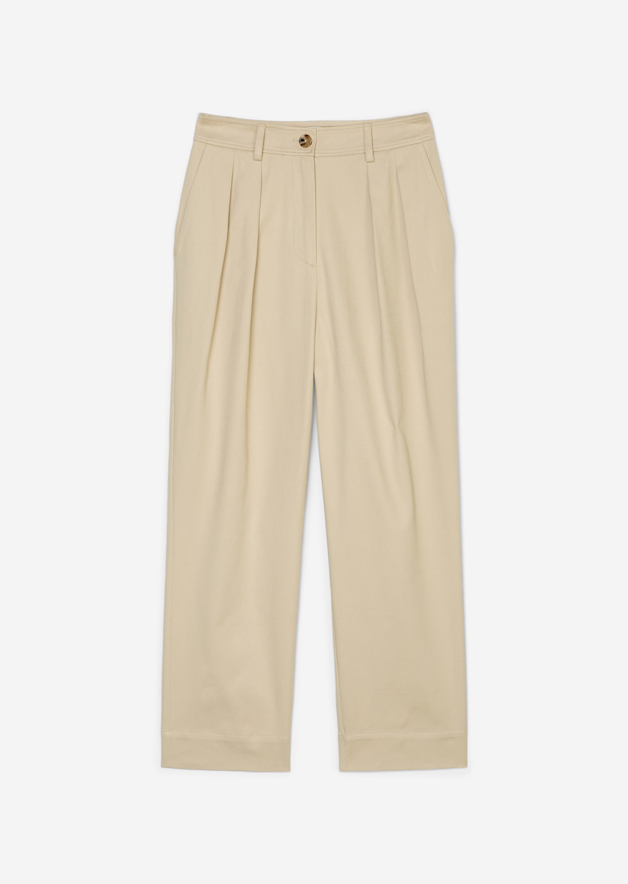 MO'P X CHEVIGNON High-Waist-Ballon-Hose loose aus stretchiger Twill-Qualität
