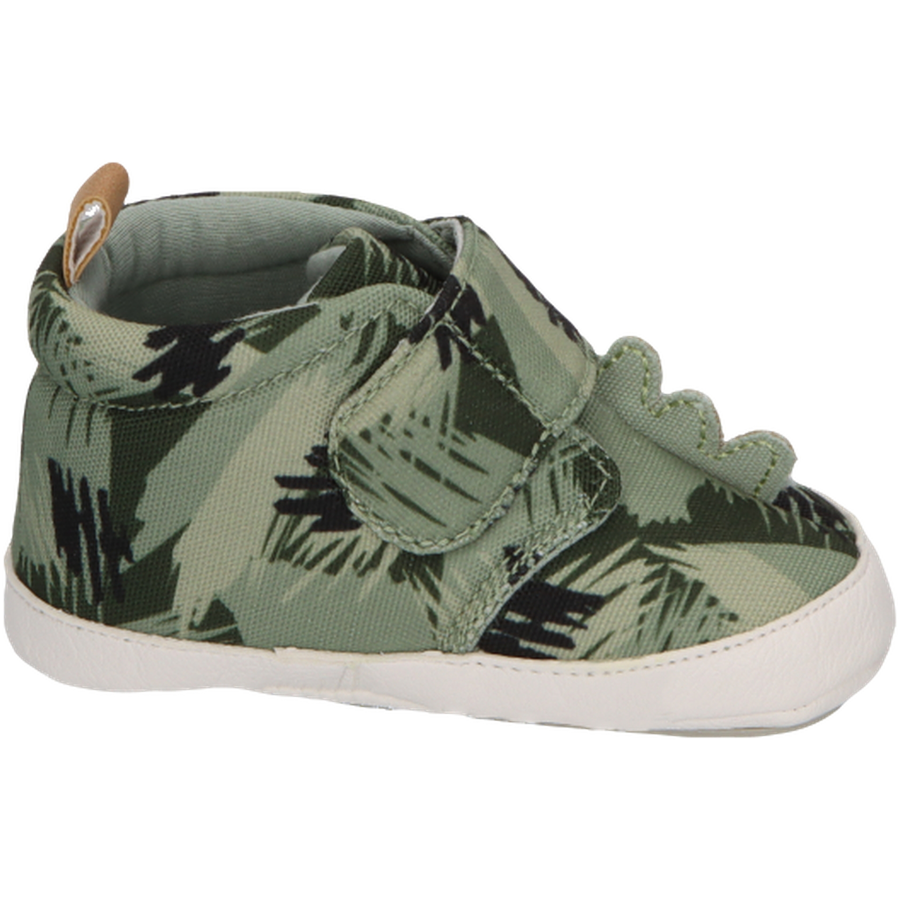 Sterntaler Babyschuh Jungle mattgrün