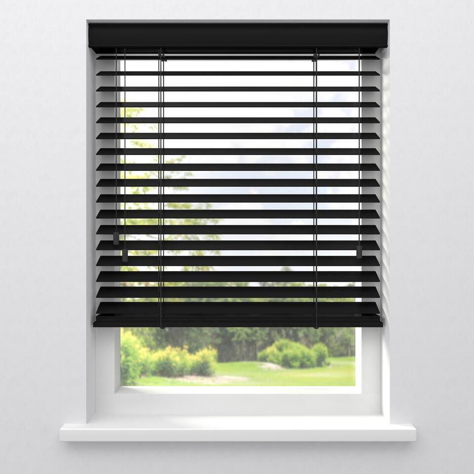 Houten Jaloezie Xander Zwart 50mm