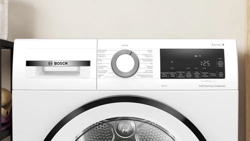 Bosch WQG235DEFG Serie 6 - Wasdroger - Warmtepompdroger - NL/FR display - Energielabel A+++