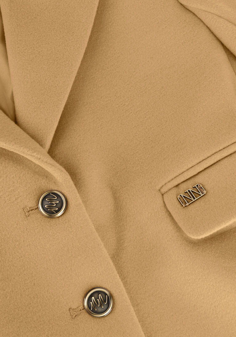 NIK & NIK camel nik & nik blazer lizzy coat