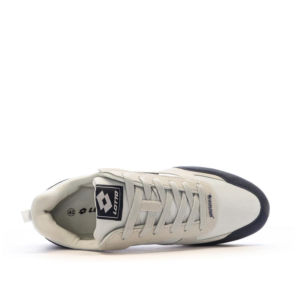 Lotto Baskets Grises/Marine Homme Lotto Twenty 5