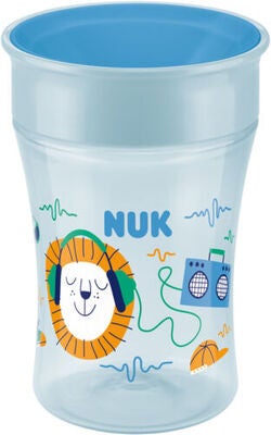 NUK Evolution Magic Krus 230 ml, Blå