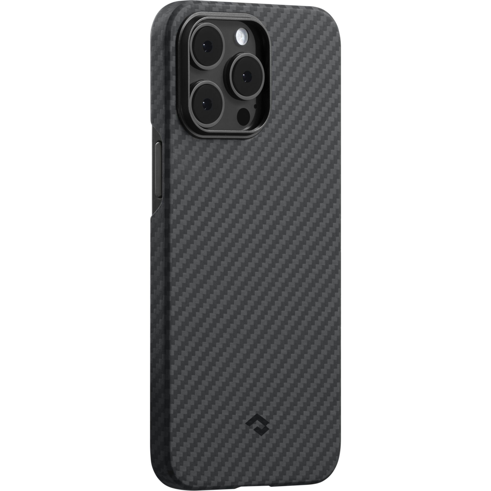 iPhone 14 Pro Max MagEZ MagSafe Case 3 Aramid Schutzhülle (KI1401PM) - Schwarz / Grau (Carbon)