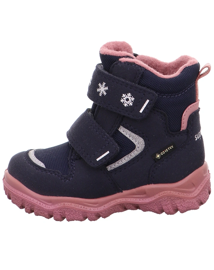 Klett-Boots HUSKY 1 gefüttert in blau/rosa