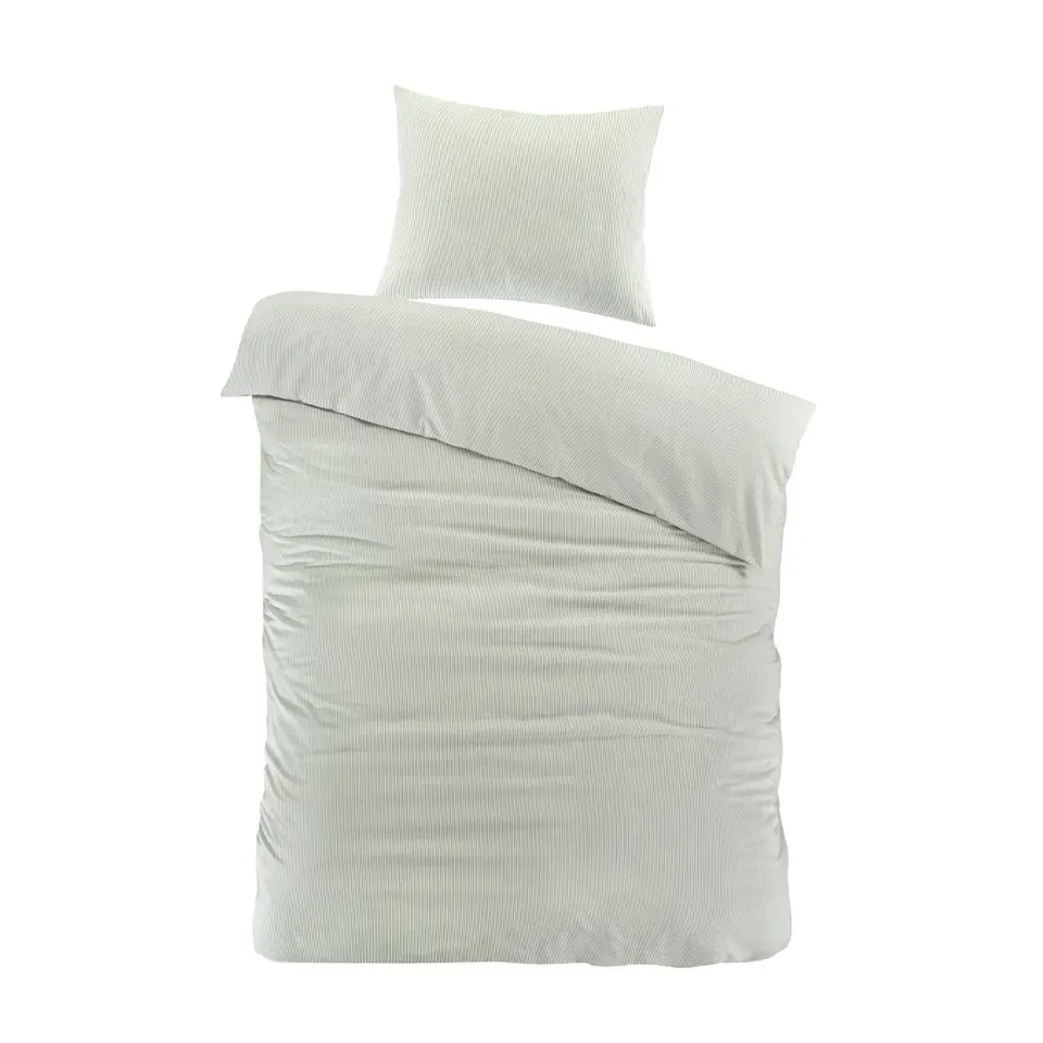 Day Dream Dorien - Dekbedovertrek - Eenpersoons - 140x200/220 cm - Lichtgroen