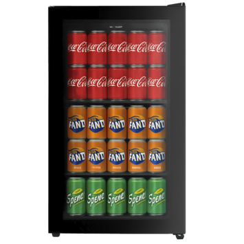 Salora drankkoelkast BCT935B 47, 4 x 44, 7 x 83,1 cm zwart