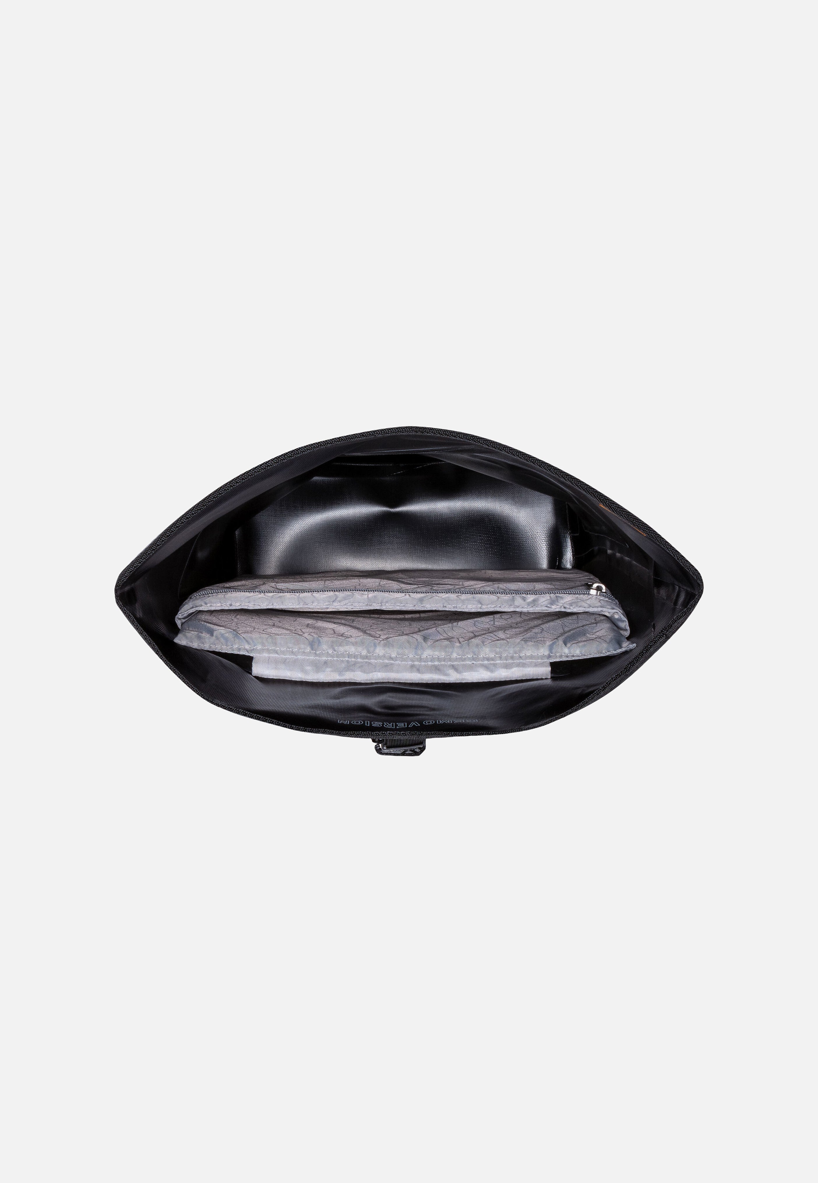Daypack Metrosphere Black Embossed - Rolltop Rucksack