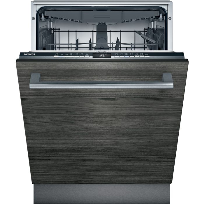 Siemens Geschirrspüler-Set SX63HXEPCE - Vollint. Geschirrspüler Schwarz XXL + Besteckkorb