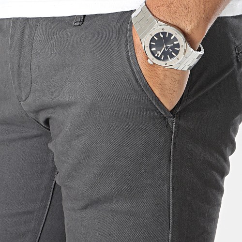 Pantalon Chino Gris Anthracite