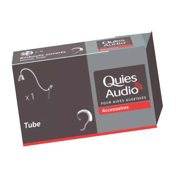 Quies Audio Tube Droit 1 unité