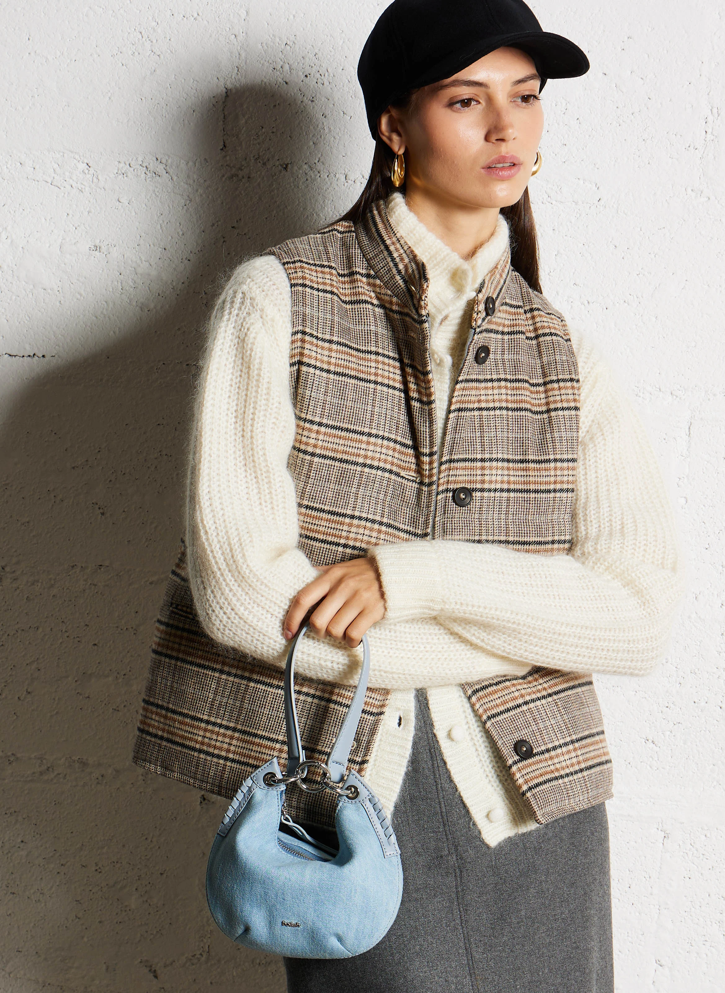 SWING - Sac à main en jean | Bleu