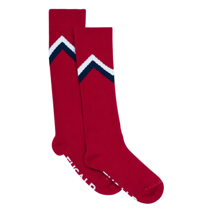 Fusalp Chaussettes Heritage Laine | Rouge