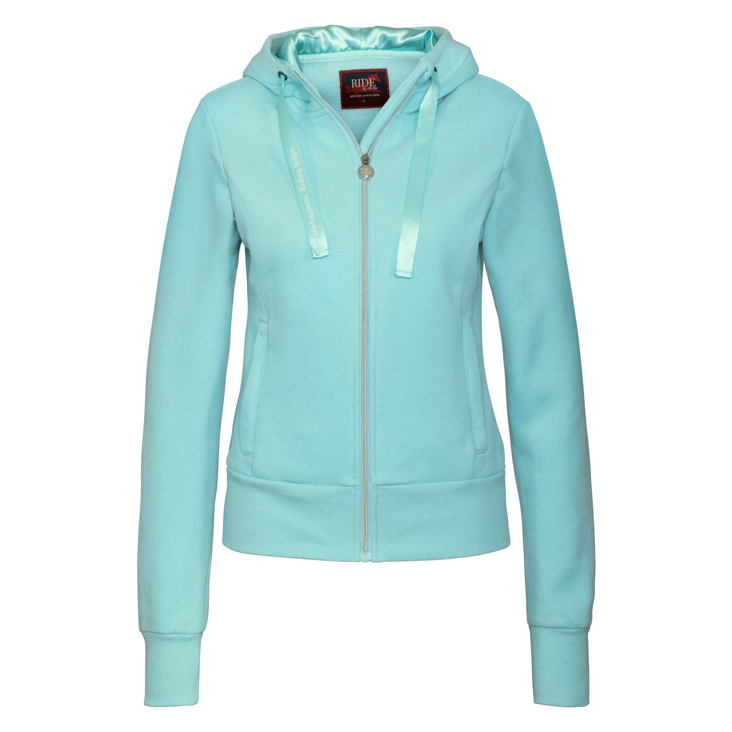 RIDE now Sweatjacke  - iced blue