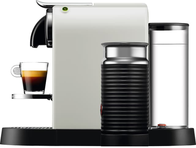 NESPRESSO® CitiZ&milk kaffemaskine fra DeLonghi, Hvid