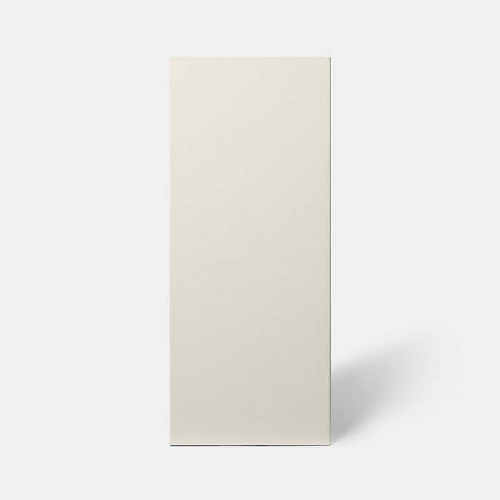 Porte de meuble de cuisine Stevia crème brillant l. 30 cm x H. 72 cm GoodHome