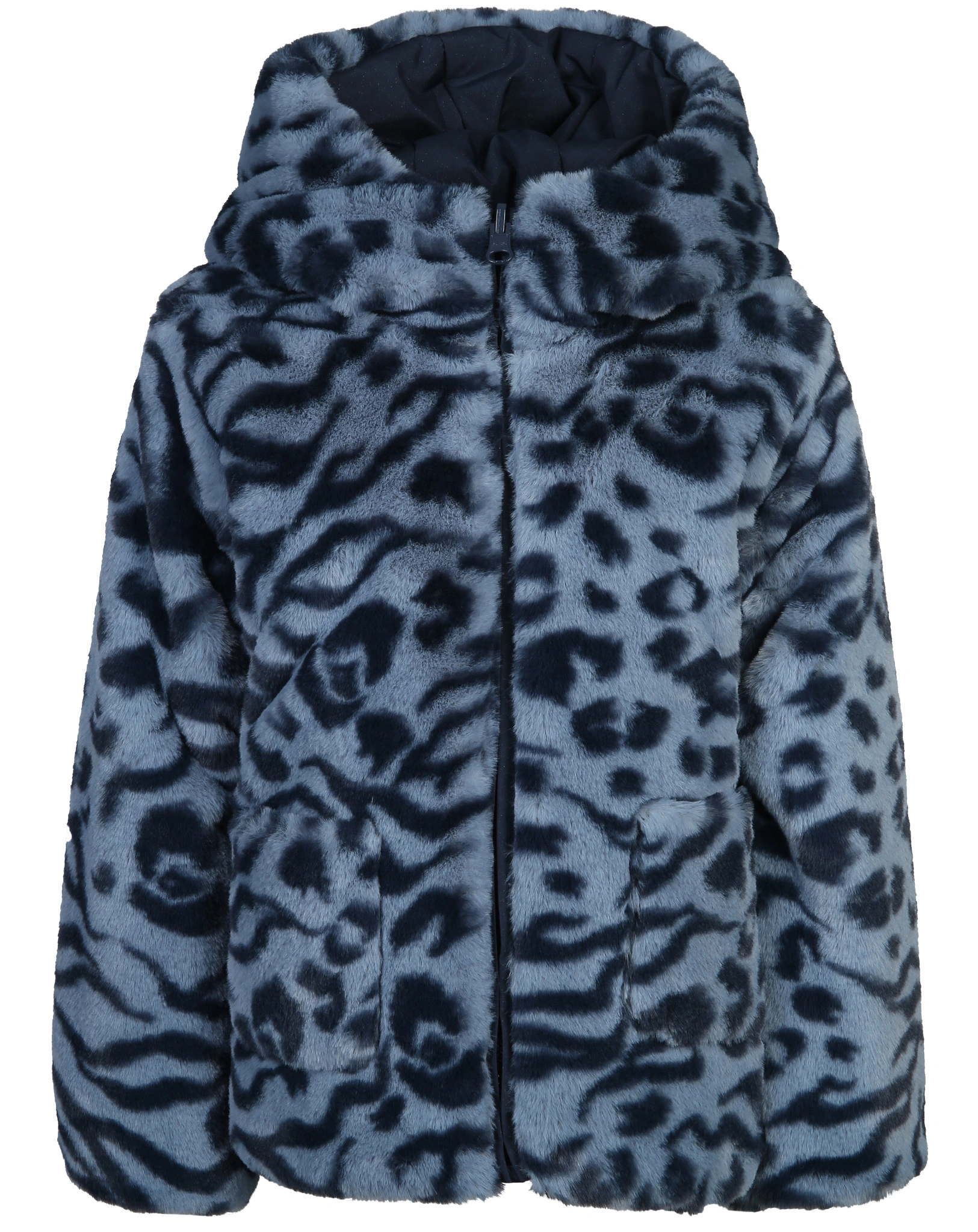 Winterjacke TIGER zum Wenden in marine