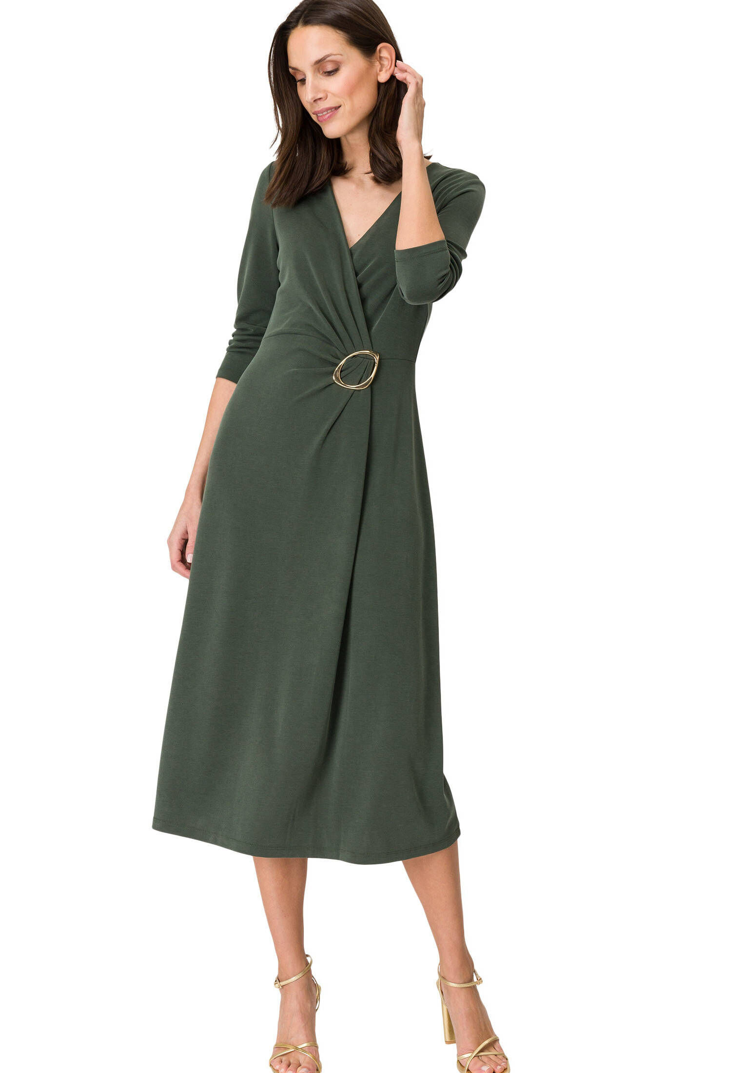 zero| Damen Midikleid
