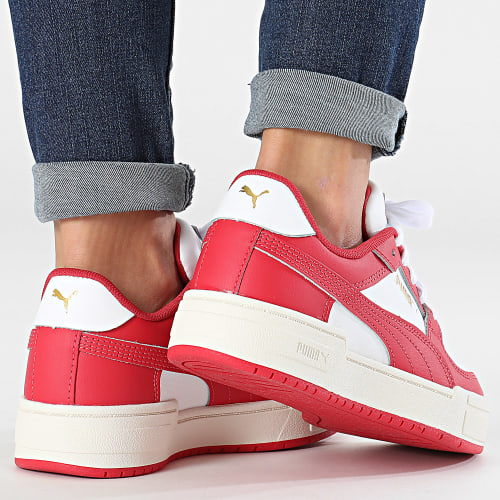 Baskets Femme Cali Dream Leather 382277 Puma White Club Red