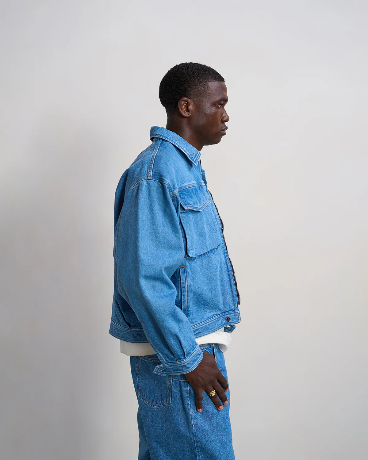 Denim Jacket Washed Indigo
