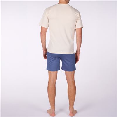 Pyjama short homme motif tropical - DODO HOMEWEAR