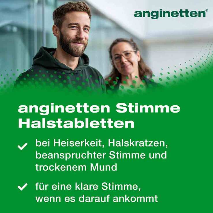 Anginetten Stimme Lutschtabletten, 24 St