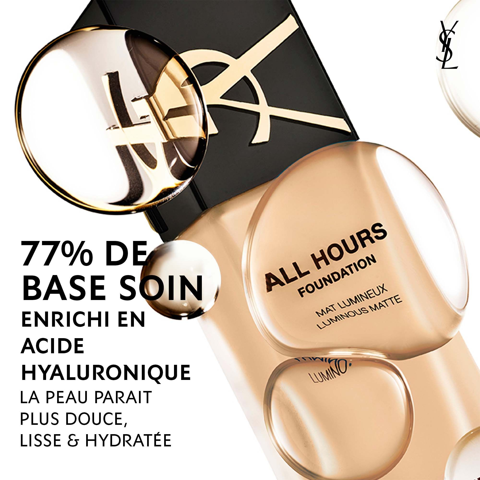 FOND DE TEINT MAT LUMINEUX 24H* HAUTE COUVRANCE |- LC4