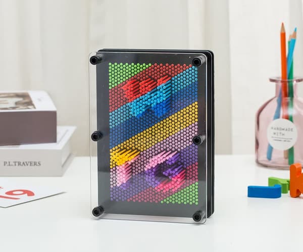 PinArt - 3D Pin-skulptur, Rainbow