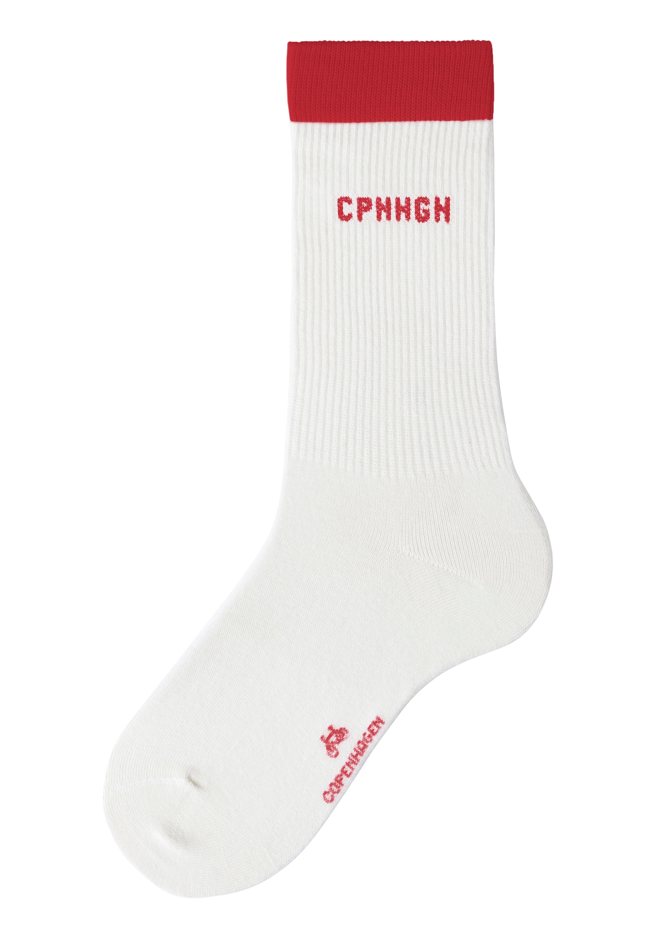 Copenhagen Studios Tennissocken Packung, 2 Paar tlg. mit kontrastfarbenem Bund