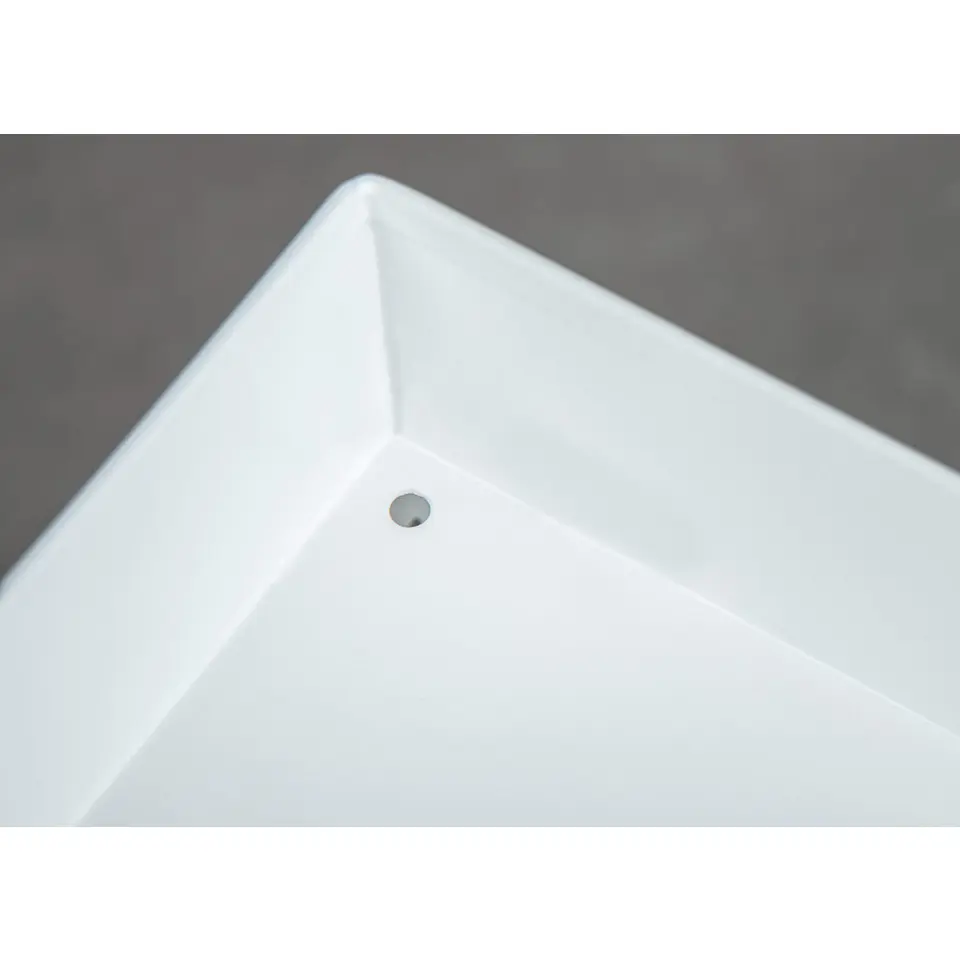 Salontafel Club NY - wit - 45x80x45 cm