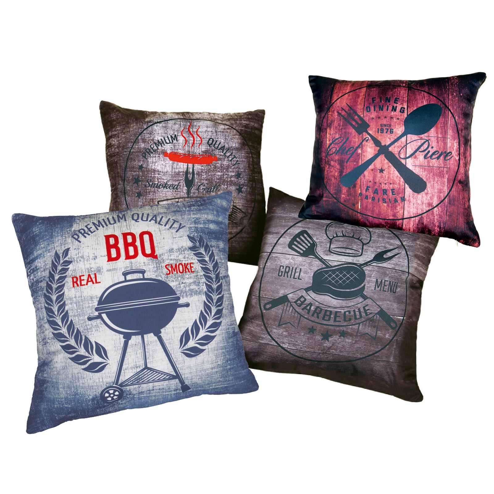 Outdoor-Kissen - sortiertes Design - 45x45 cm