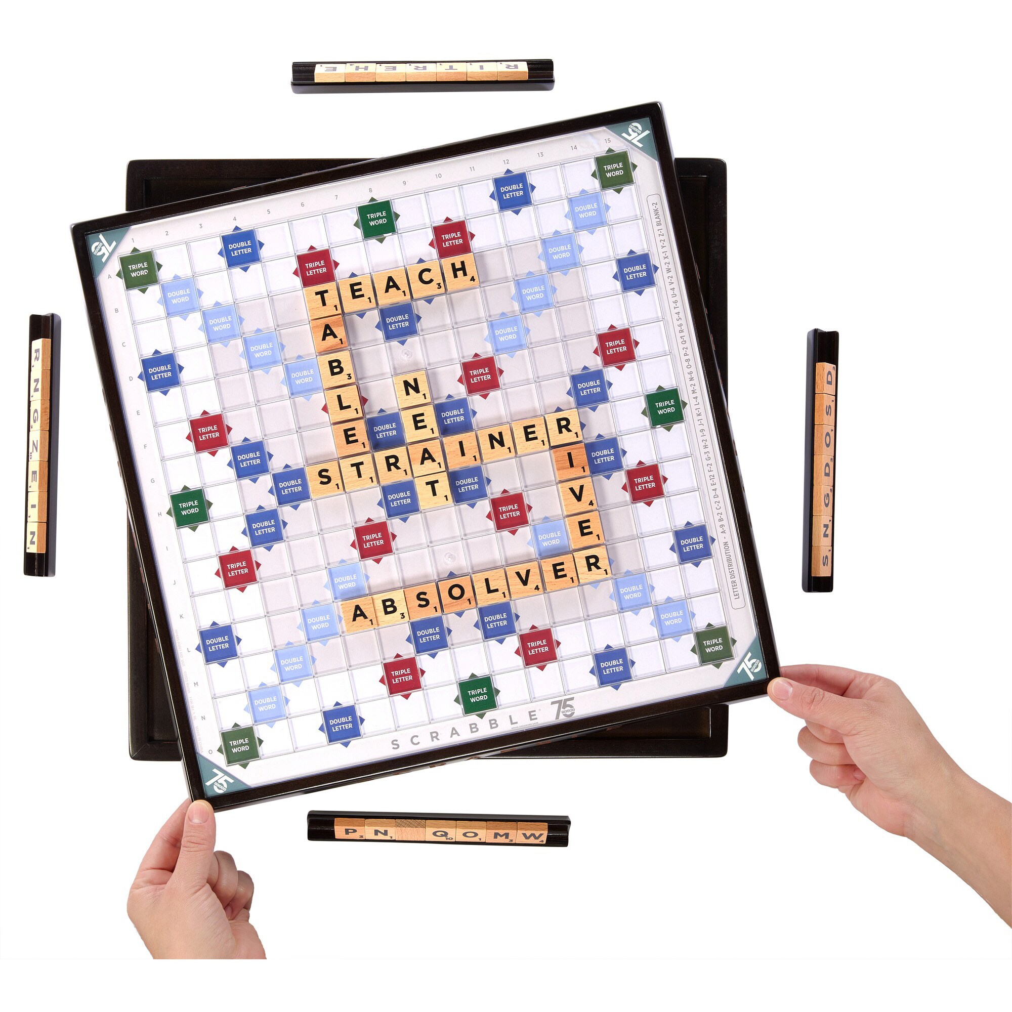 Mattel Brettspiel Scrabble 75th Anniversary